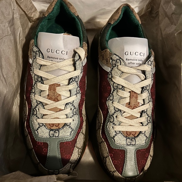 GG RHYTHON SNEAKER GUCCI - Picture 1 of 5